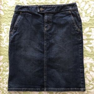 ANN TAYLOR LOFT DENIM SKIRT